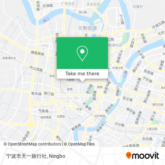 宁波市天一旅行社 map