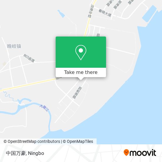 中国万豪 map