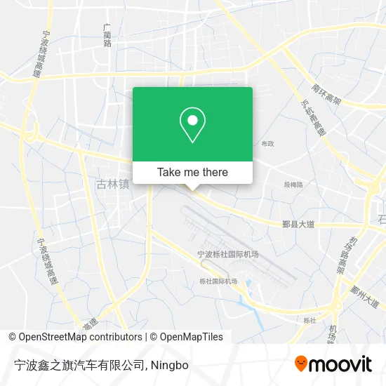 宁波鑫之旗汽车有限公司 map
