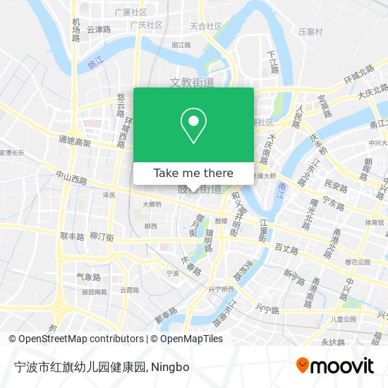宁波市红旗幼儿园健康园 map