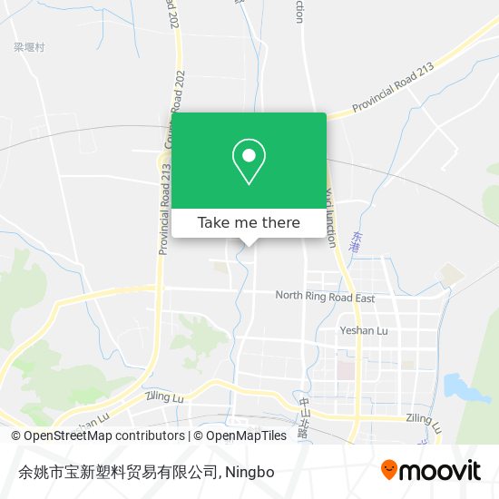 余姚市宝新塑料贸易有限公司 map