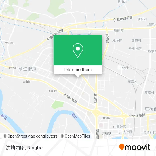 洪塘西路 map