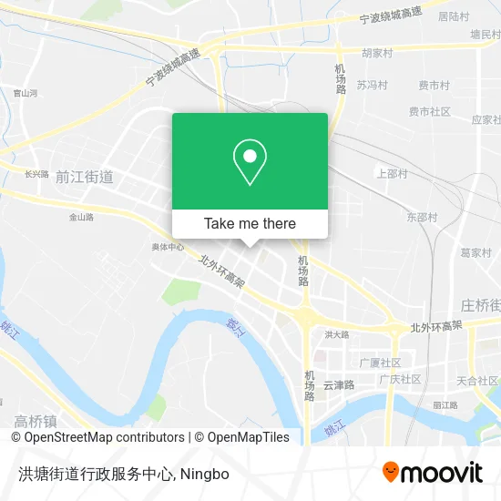 洪塘街道行政服务中心 map
