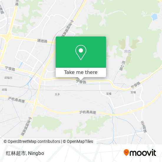 红林超市 map