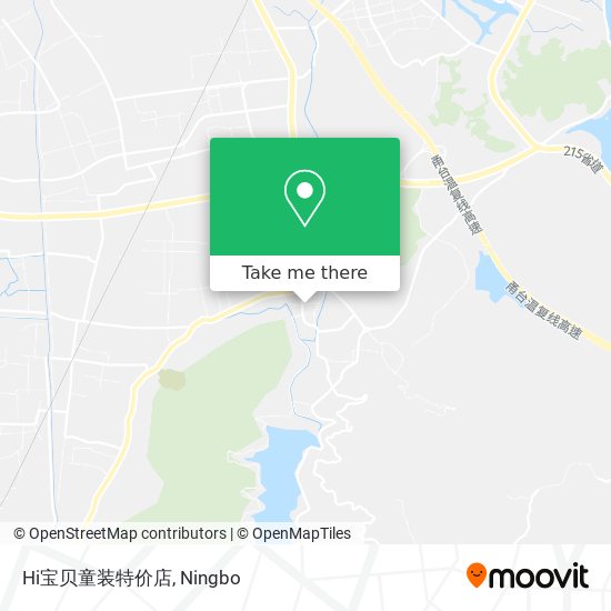 Hi宝贝童装特价店 map