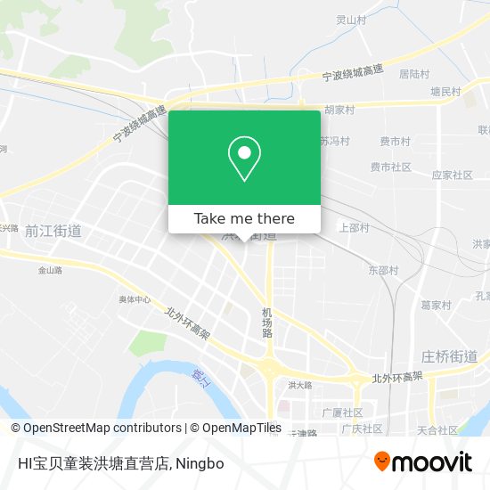 HI宝贝童装洪塘直营店 map