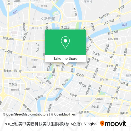 s.u上釉美甲美睫科技美肤(国际购物中心店) map