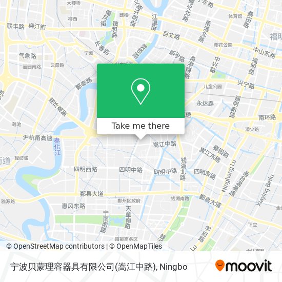 宁波贝蒙理容器具有限公司(嵩江中路) map