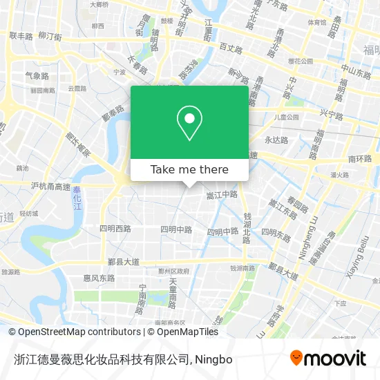 浙江德曼薇思化妆品科技有限公司 map