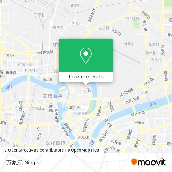 万象府 map