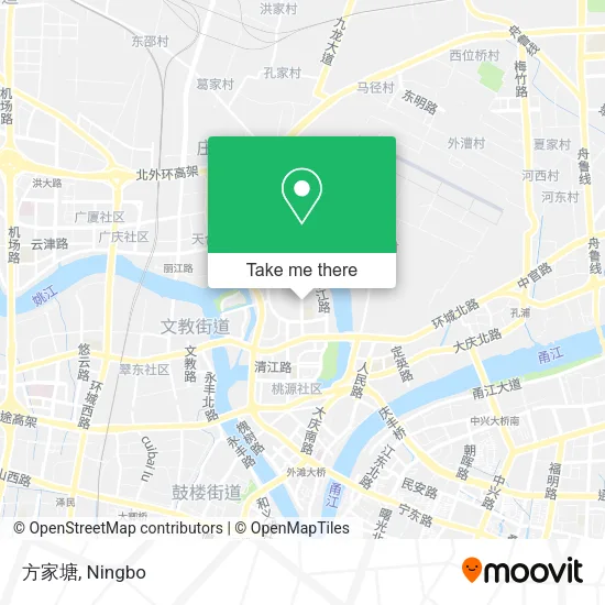 方家塘 map