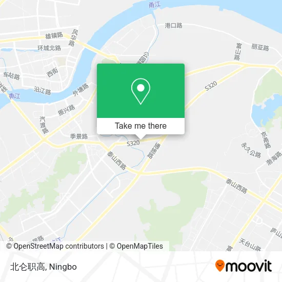 北仑职高 map
