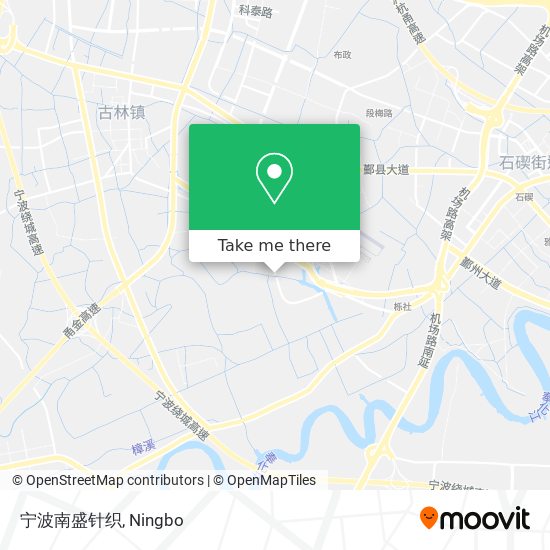 宁波南盛针织 map