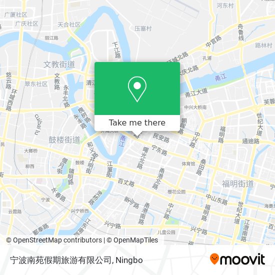 宁波南苑假期旅游有限公司 map