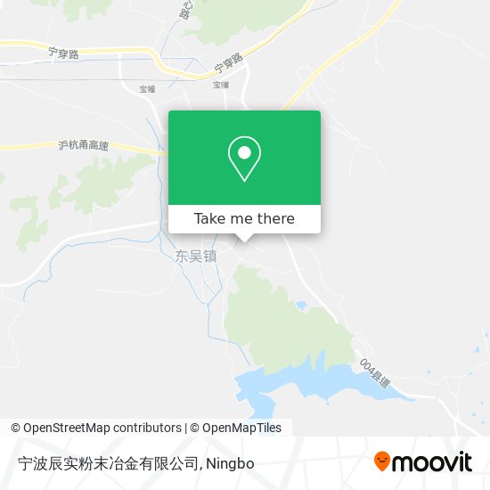 宁波辰实粉末冶金有限公司 map