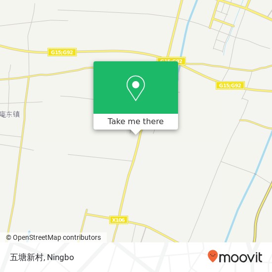 五塘新村 map