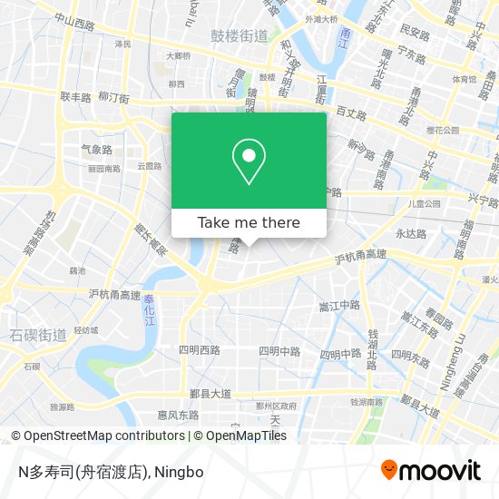 N多寿司(舟宿渡店) map