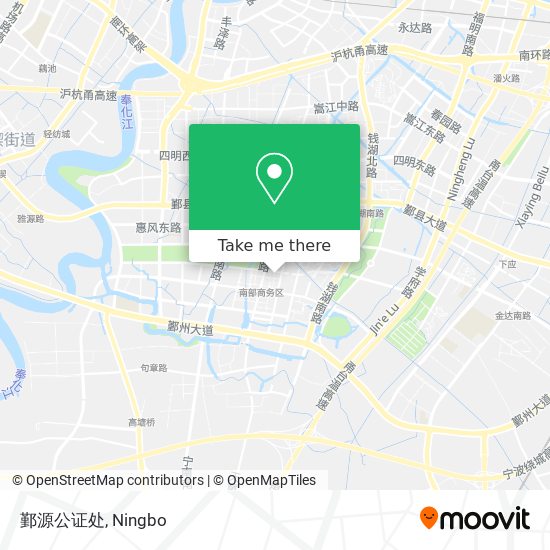 鄞源公证处 map