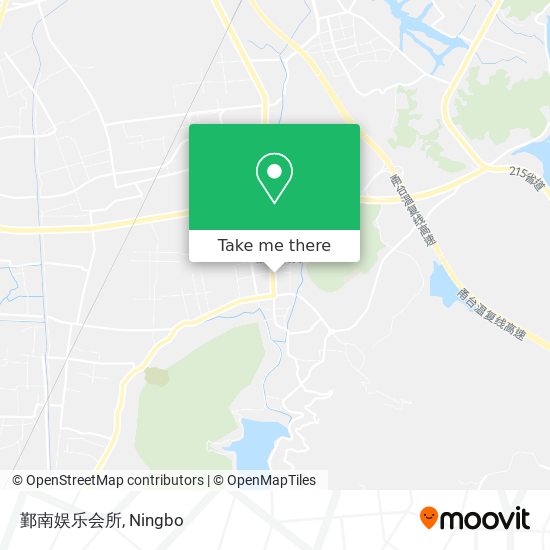 鄞南娱乐会所 map
