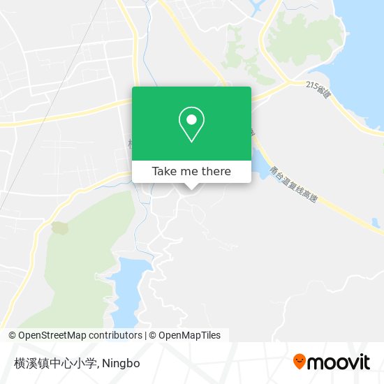 横溪镇中心小学 map