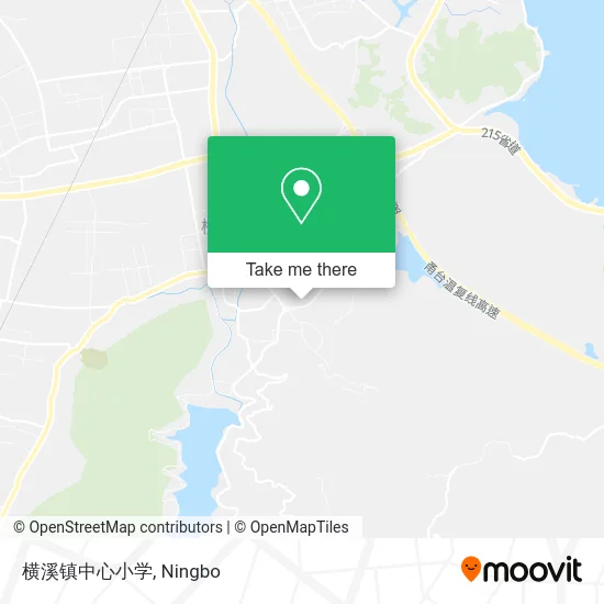 横溪镇中心小学 map