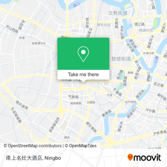甬上名灶大酒店 map