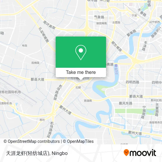 天涯龙虾(轻纺城店) map