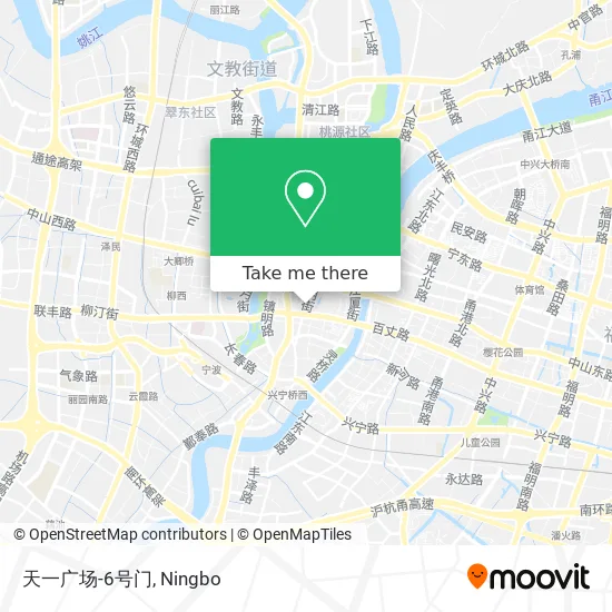 天一广场-6号门 map