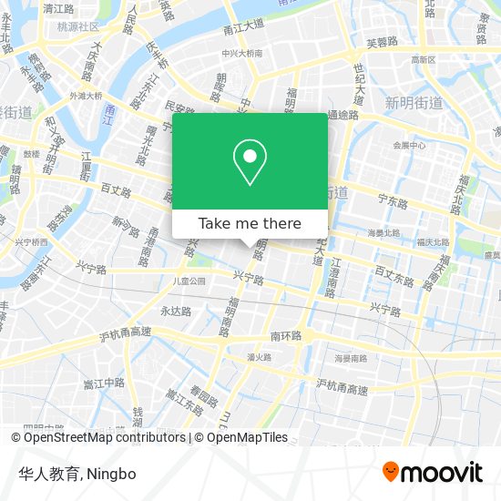 华人教育 map