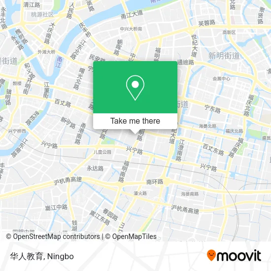 华人教育 map