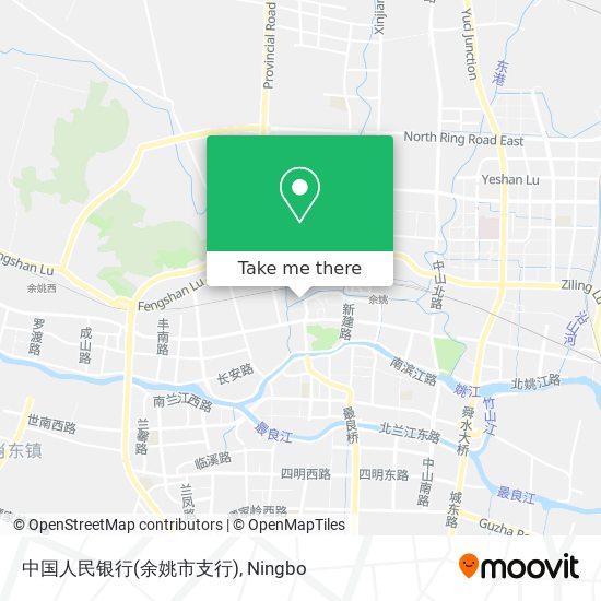中国人民银行(余姚市支行) map
