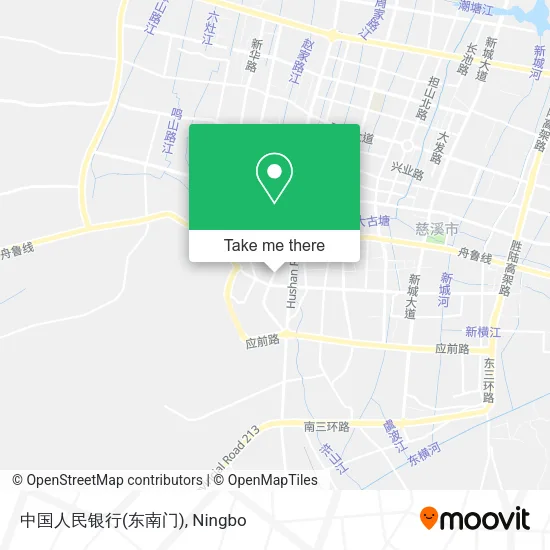 中国人民银行(东南门) map
