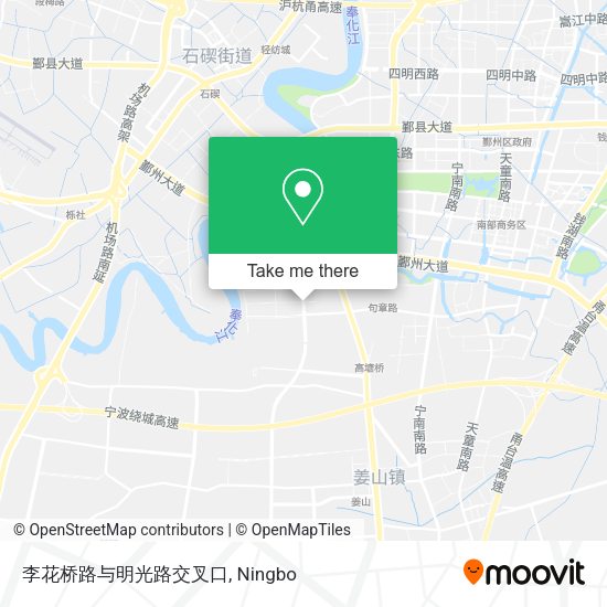 李花桥路与明光路交叉口 map