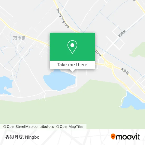 香湖丹堤 map