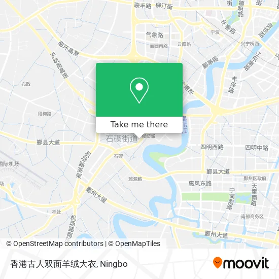 香港古人双面羊绒大衣 map