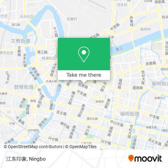江东印象 map