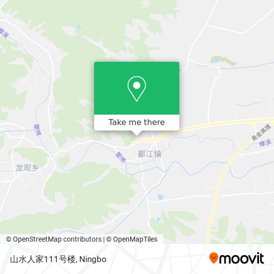 山水人家111号楼 map