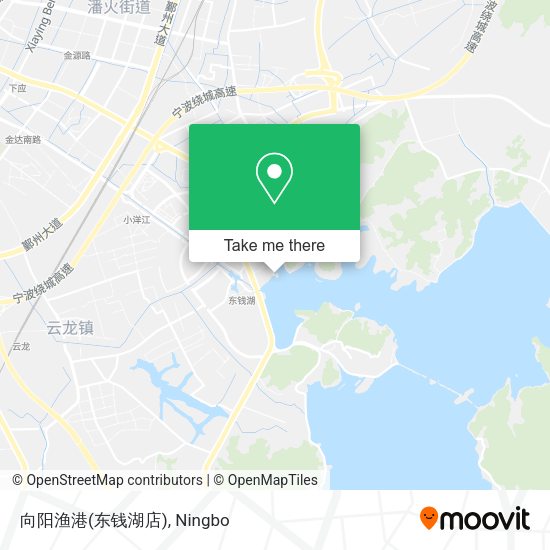 向阳渔港(东钱湖店) map
