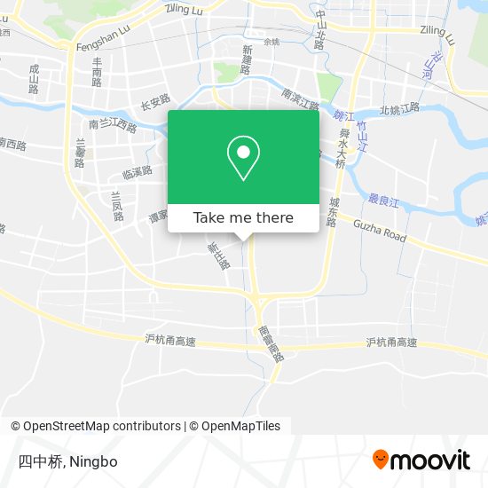 四中桥 map