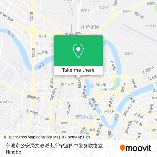 宁波市公安局文教派出所宁波四中警务联络室 map