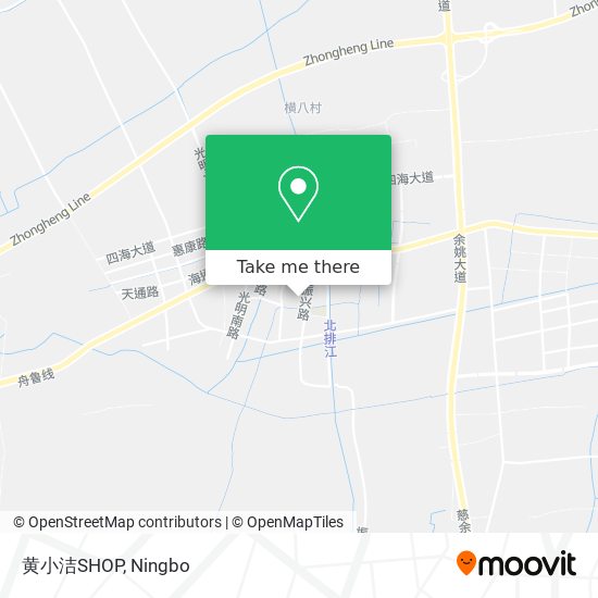黄小洁SHOP map