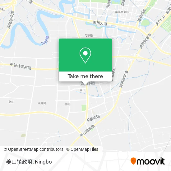 姜山镇政府 map