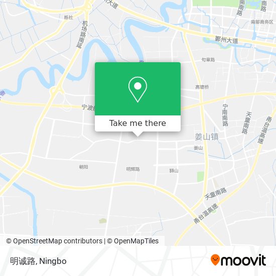 明诚路 map