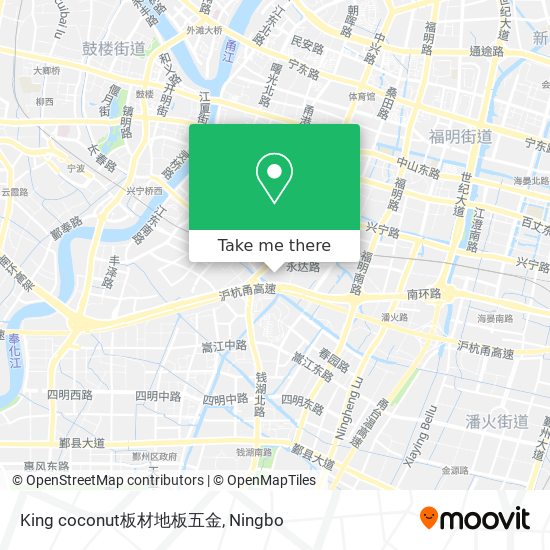 King coconut板材地板五金 map
