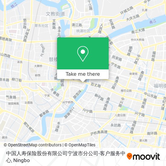 中国人寿保险股份有限公司宁波市分公司-客户服务中心 map