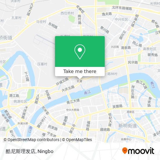 酷尼斯理发店 map