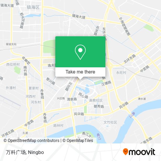 万科广场 map