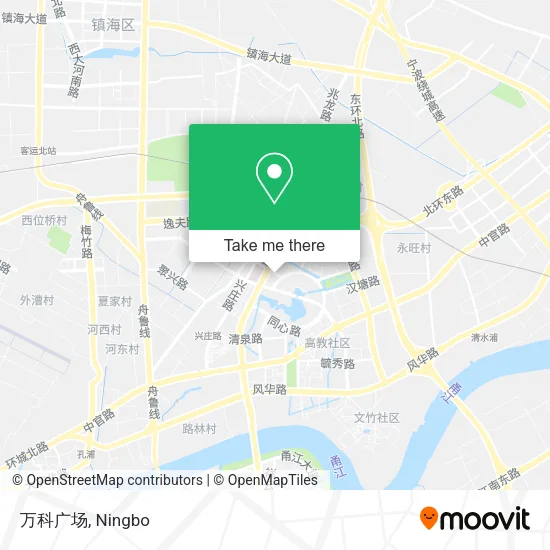 万科广场 map