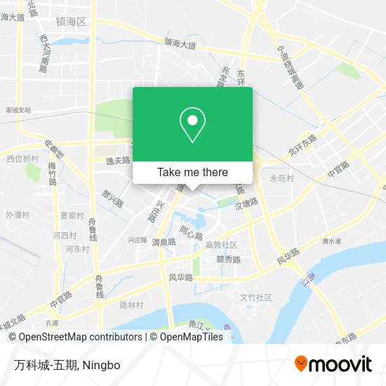 万科城-五期 map