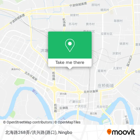 北海路268弄/洪兴路(路口) map